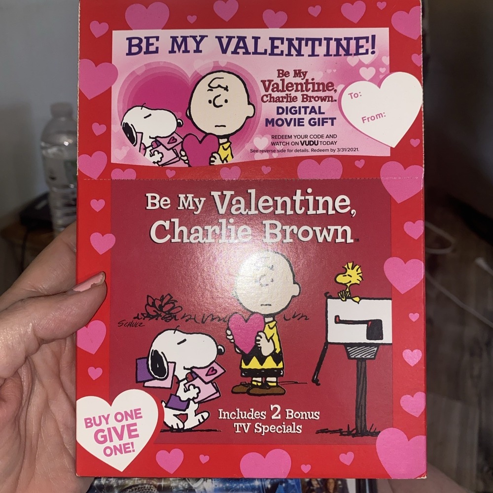 Be My Valentine Charlie Brown DVD Remastered Deluxe Edition Peanuts Movie